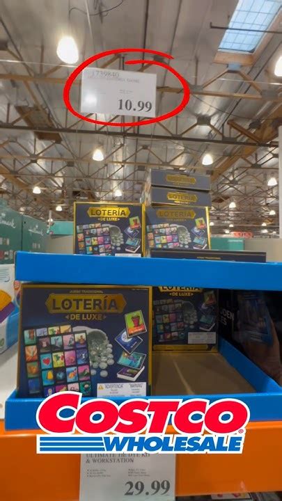 Lotería Game at Costco $10 .
